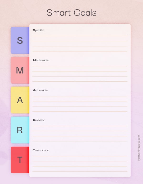 free bright-tabs smart goals template