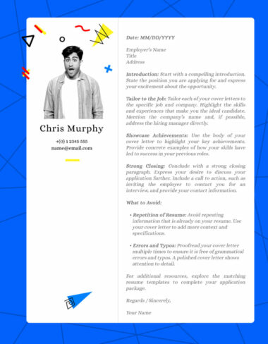 Free Creative Google Docs Cover Letter Template